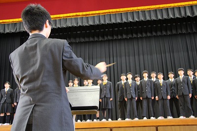 中1合唱コンクール