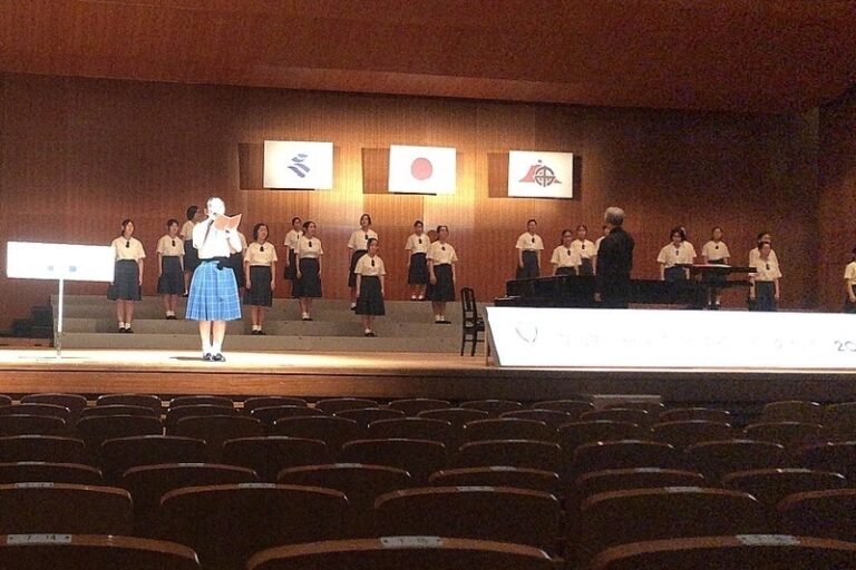 合唱部 第47回全国高等学校総合文化祭への参加