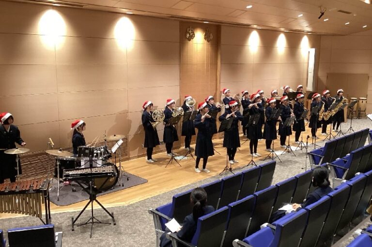 音楽部主催 クリスマスコンサートの開催