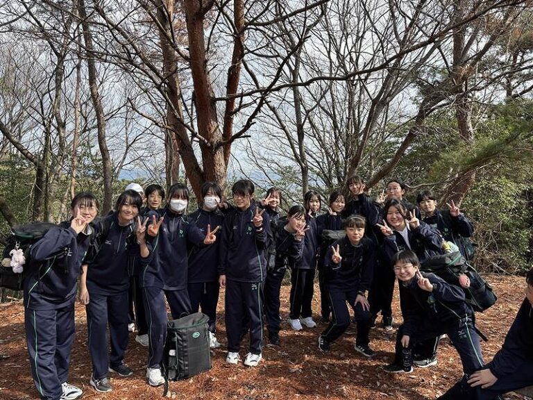 中学1年　熊山登山