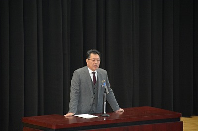3学期始業式・冬季特別授業課題考査