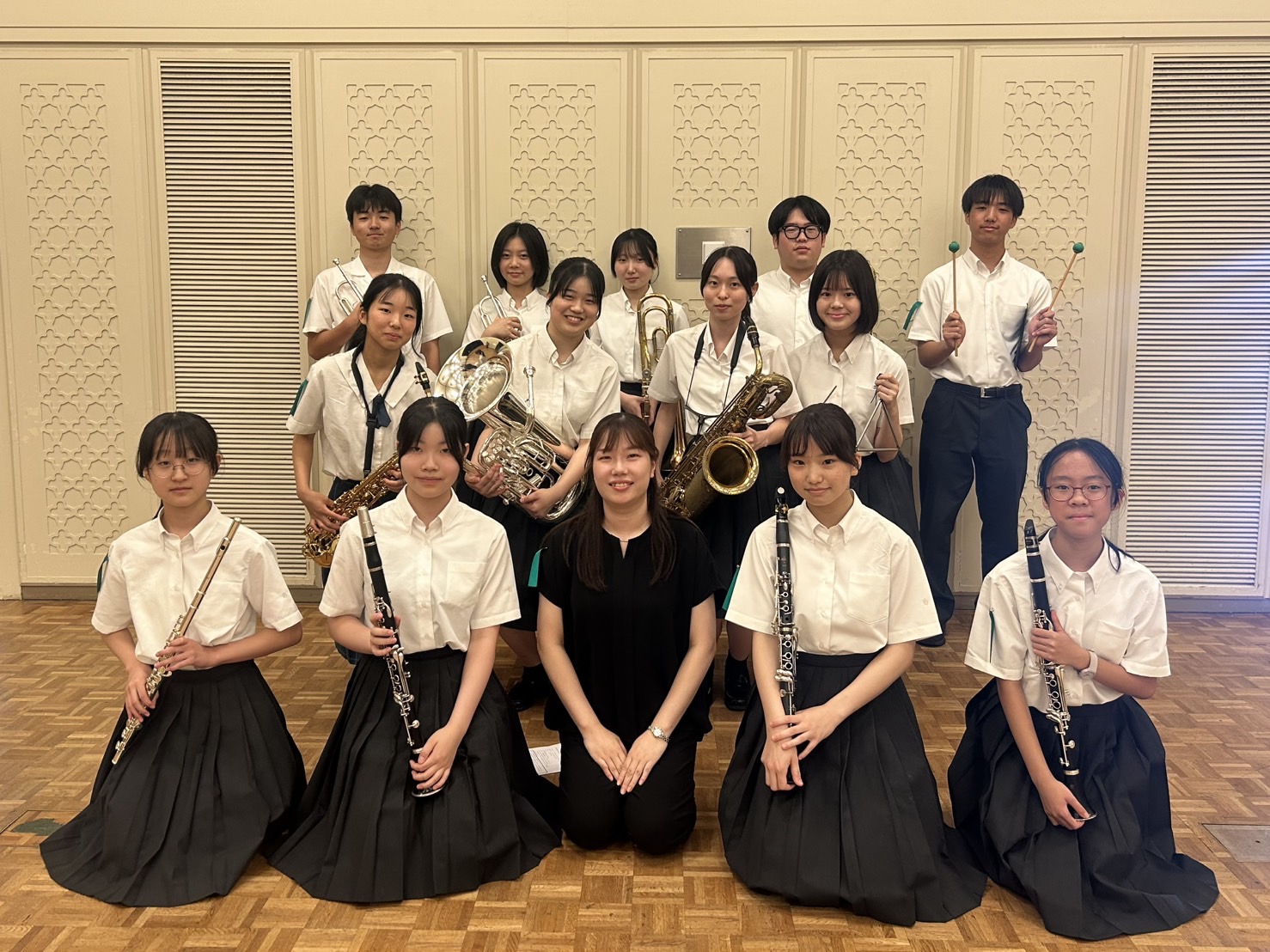 音楽部　岡山県吹奏楽コンクール銀賞受賞！